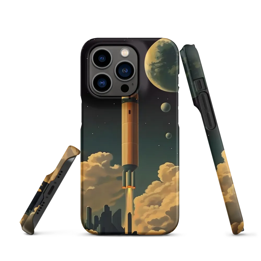 Journey Through the Cosmic Frontier | Phone Case |  14 Pro | Snap Case | Matte