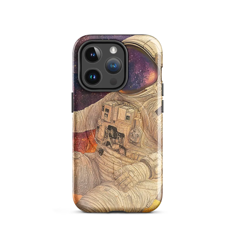 Journey Beyond Stars | Phone Case |  14 Pro | MagSafe® Tough Case | Glossy