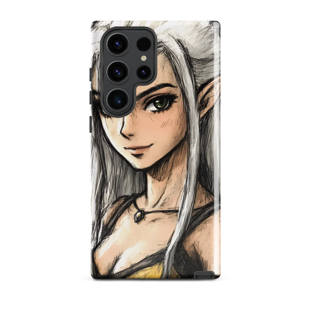 Ethereal Elegance: The Elf's Portrait