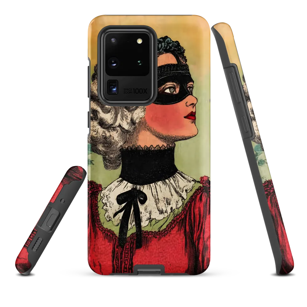 Masked Elegance | Phone Case |  S20 Ultra | Tough Case | Matte
