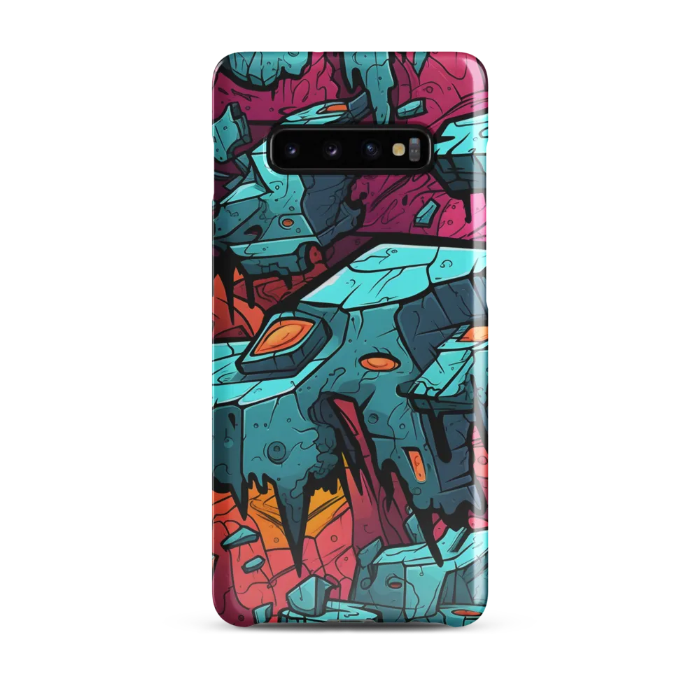 Celestial Formations: A Whimsical Journey | Phone Case |  S10 Plus | Snap Case | Glossy