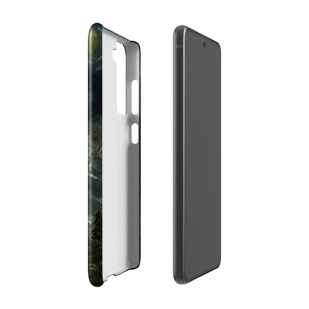 Whispers of the Moonlit Castle | Phone Case |  S21 FE | Snap Case | Glossy