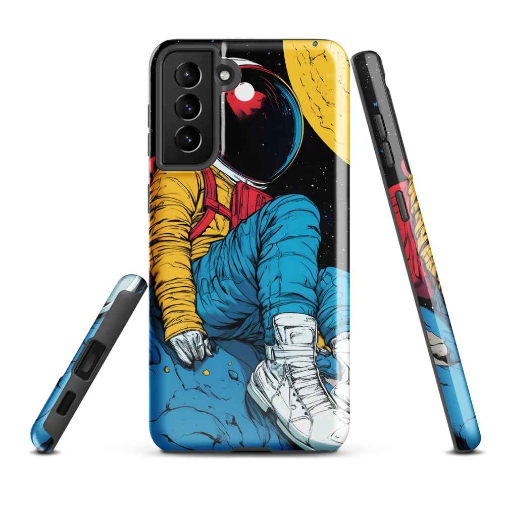 Eclipse of Curiosity | Phone Case |  S21 Plus | Tough Case | Glossy