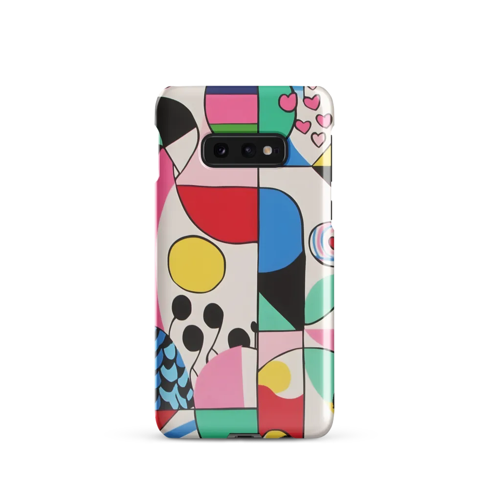 Dynamic Interplay of Shapes | Phone Case |  S10e | Snap Case | Glossy