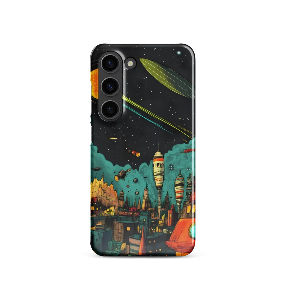 Galactic Cityscape: A Journey Through Imagination