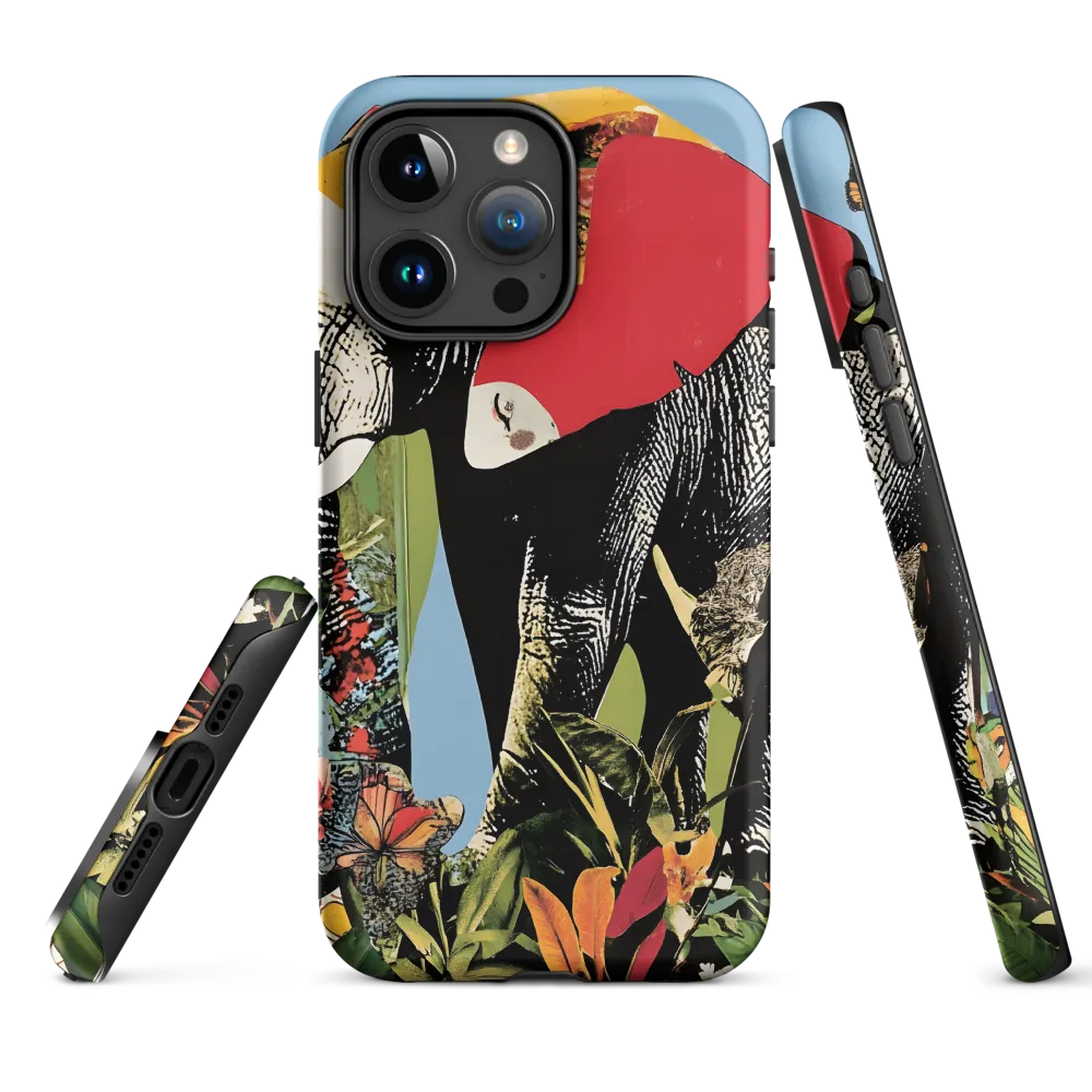 Harmony of Nature: The Elephant's Embrace | Phone Case |  15 Pro Max | Tough Case | Matte