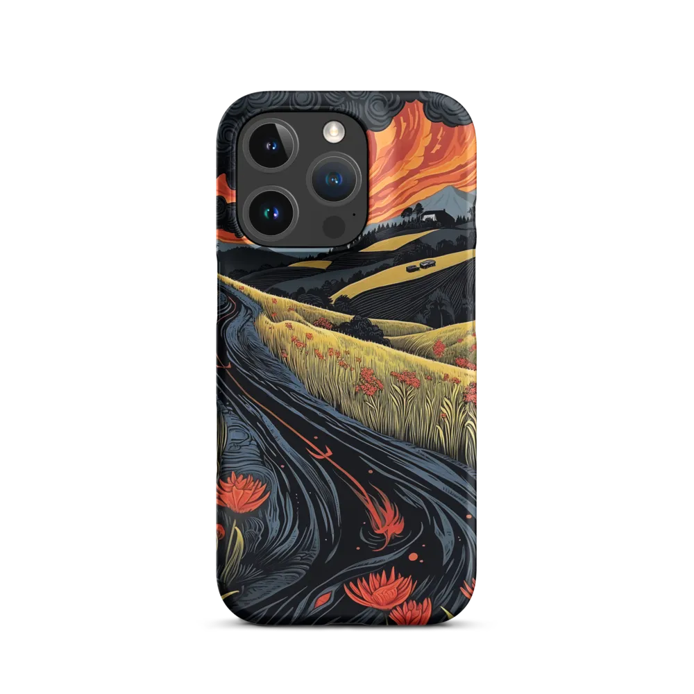 Whispers of the Winding Road | Phone Case |  16 Pro | Snap Case | Matte