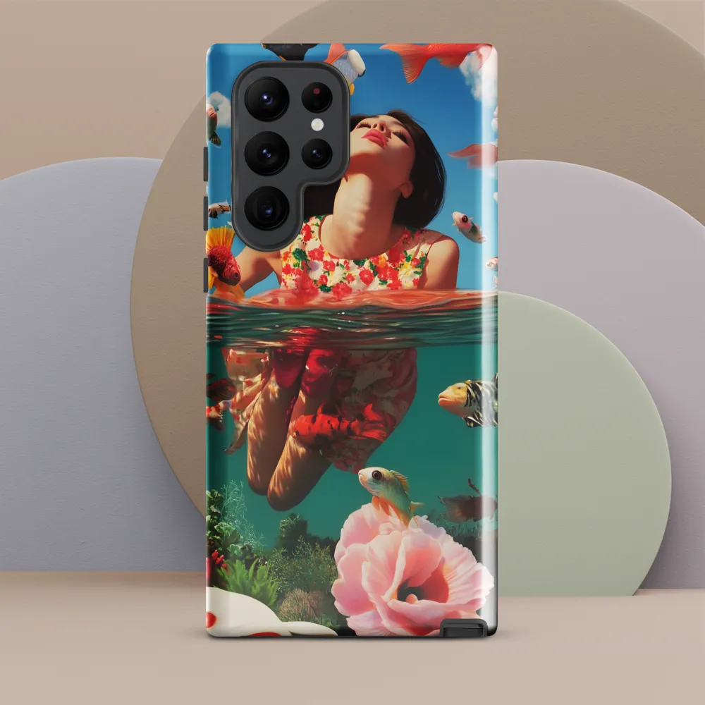 Submerged Harmony | Phone Case |  S22 Ultra | Tough Case | Glossy