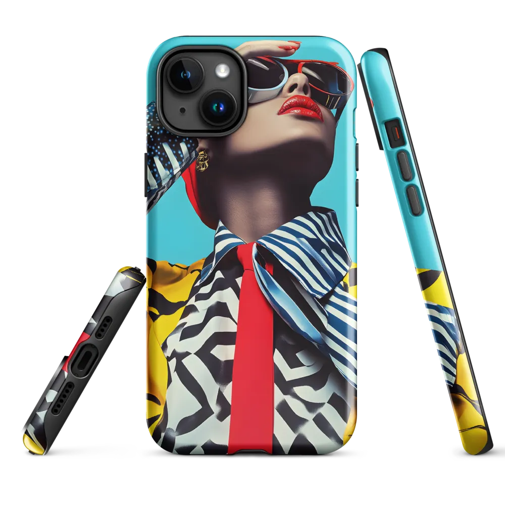 Chic Confidence in Bold Patterns