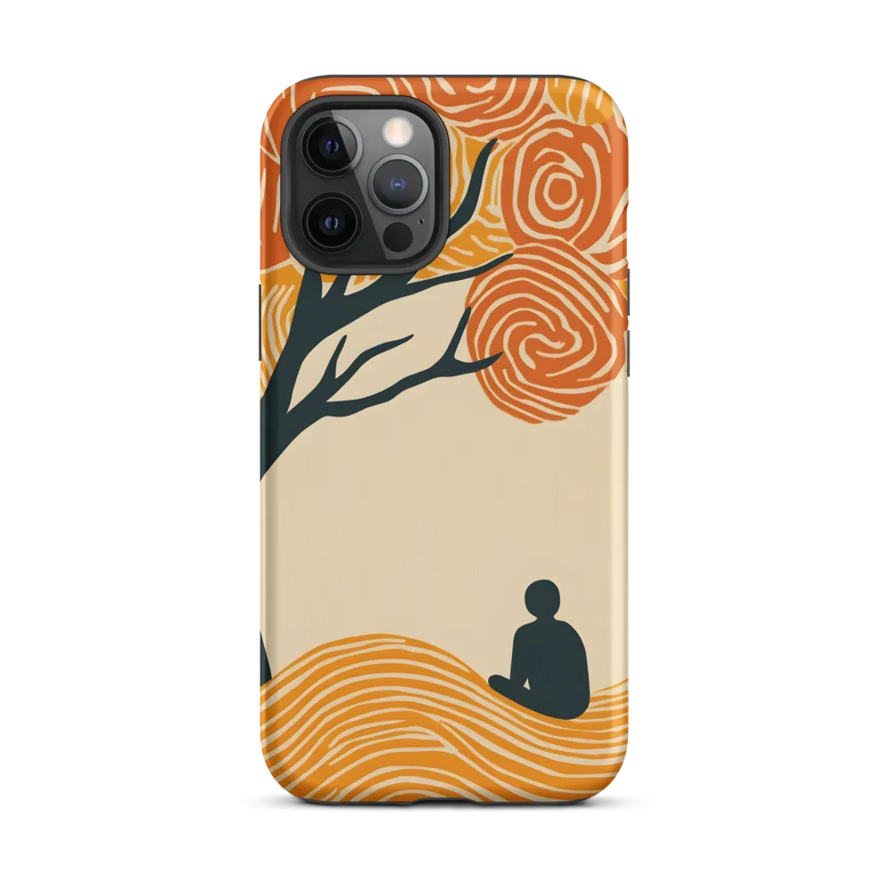 Silent Reflections under Swirling Leaves
