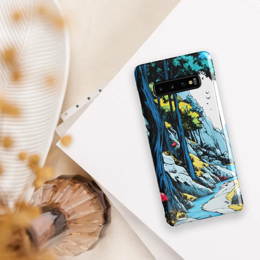 Whimsical River Retreat | Phone Case |  S10 Plus | Snap Case | Glossy