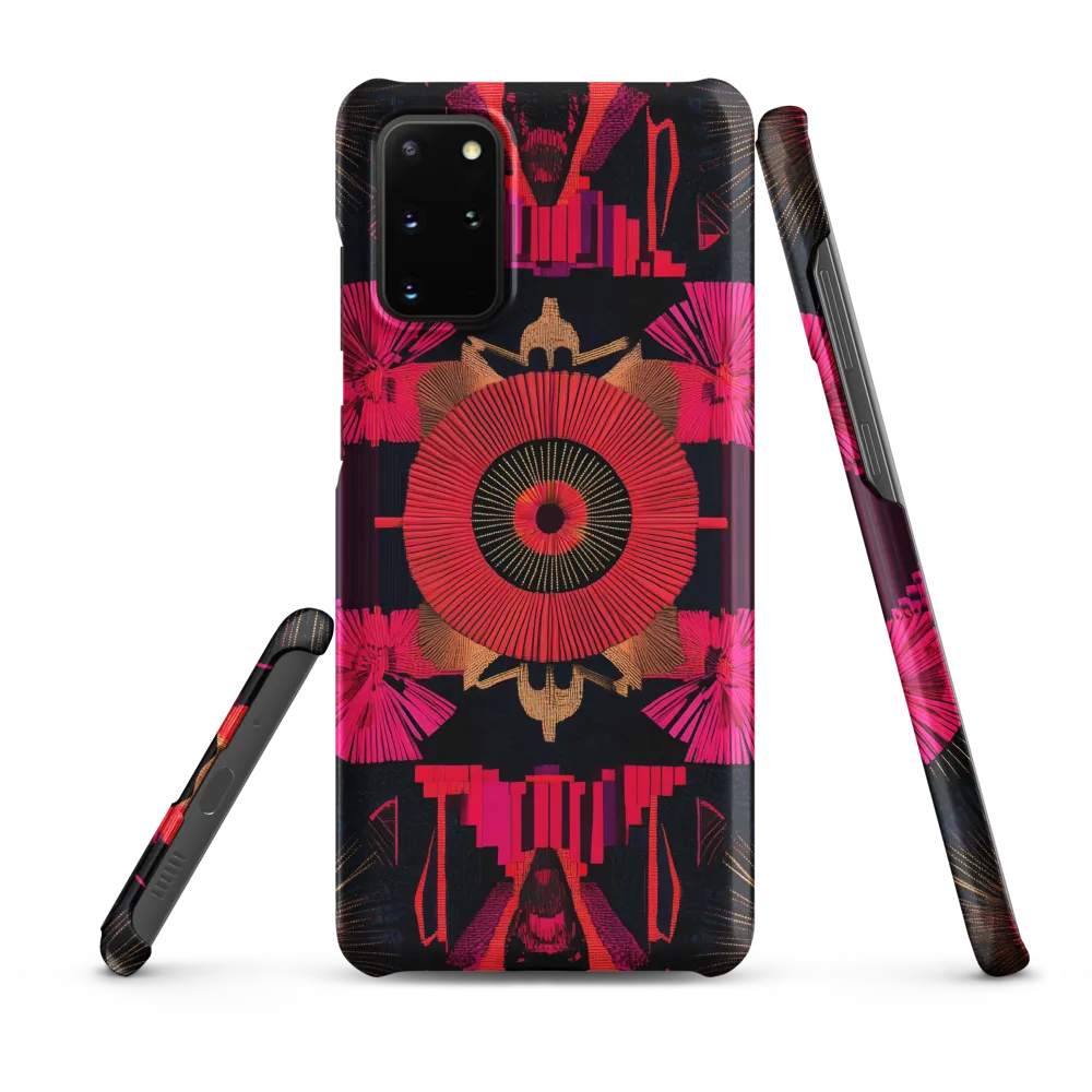 Dynamic Geometric Symphony | Phone Case |  S20 Plus | Snap Case | Matte