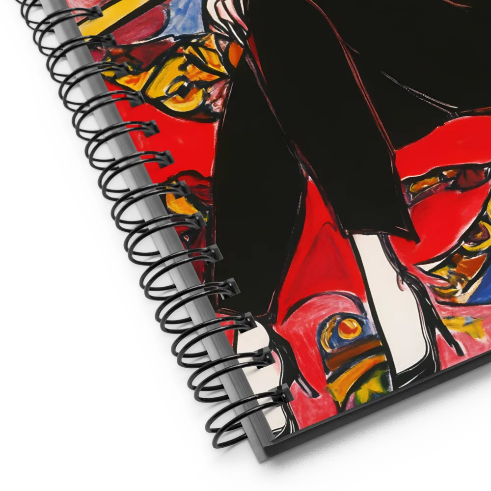 Elegance in an Ornate Setting | Spiral Notebook