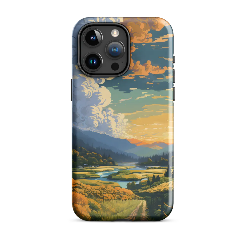 Tranquil Valley at Dusk