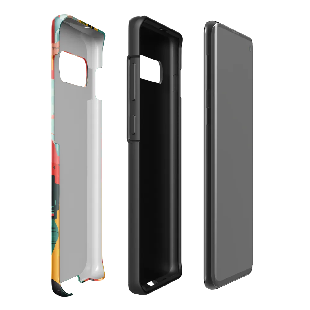 Astral Identity: The Futuristic Explorer | Phone Case |  S10 Plus | Tough Case | Glossy