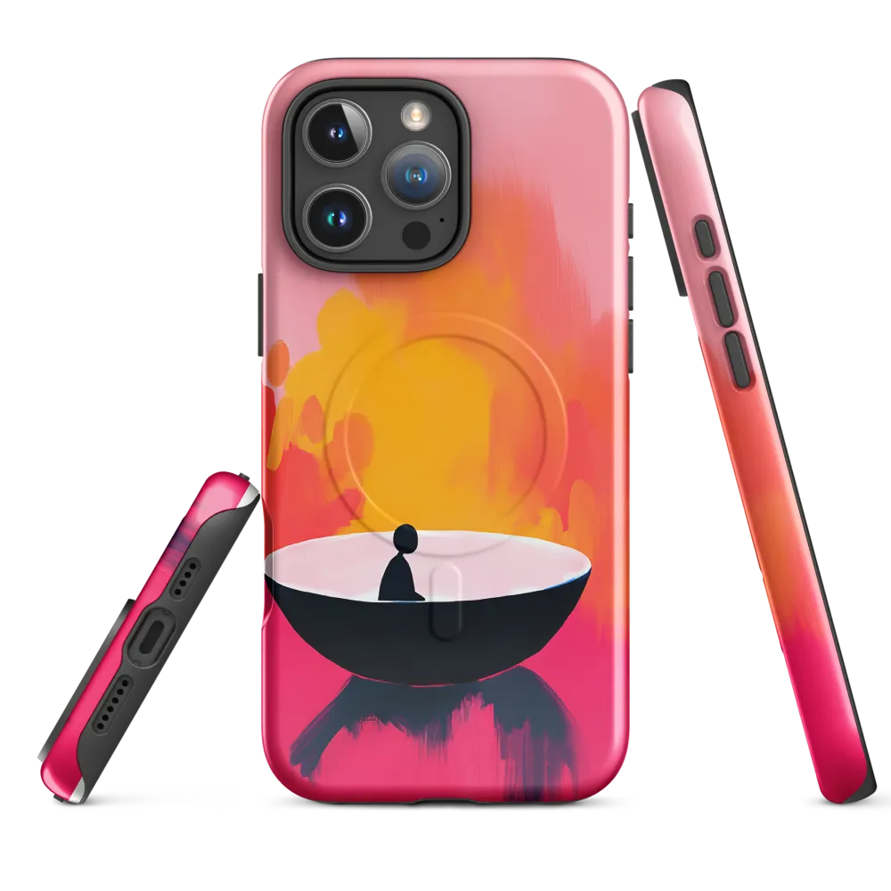 Reflections of Solitude | Phone Case |  16 Pro Max | MagSafe® Tough Case | Glossy
