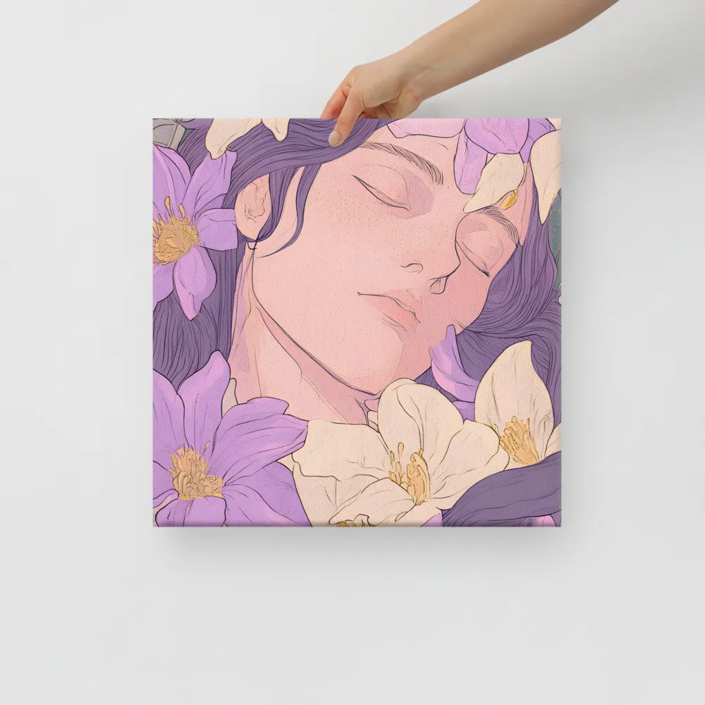 Harmony in Bloom | Canvas | 16″×16″