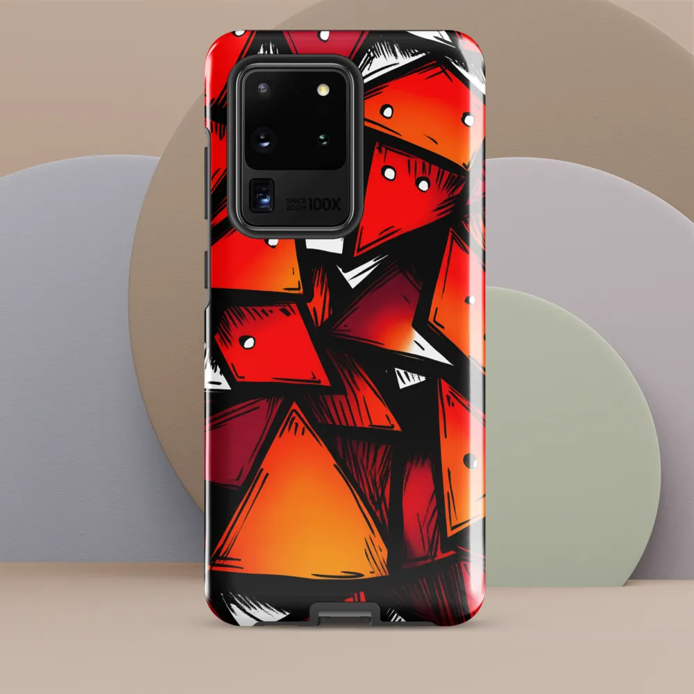 Dynamic Geometry of Red and Orange