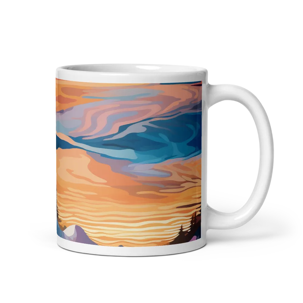 Reflections of Serenity | Mug with White inside | 11 oz