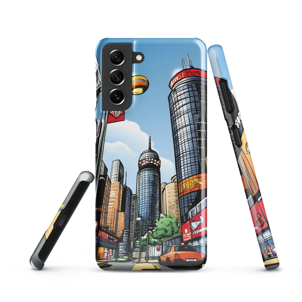 Urban Pulse: A Comic Cityscape