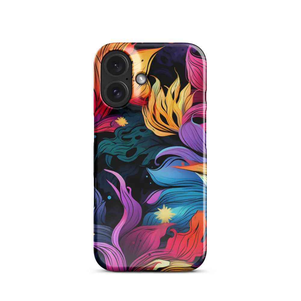 Floral Symphony | Phone Case |  16 | Snap Case | Glossy