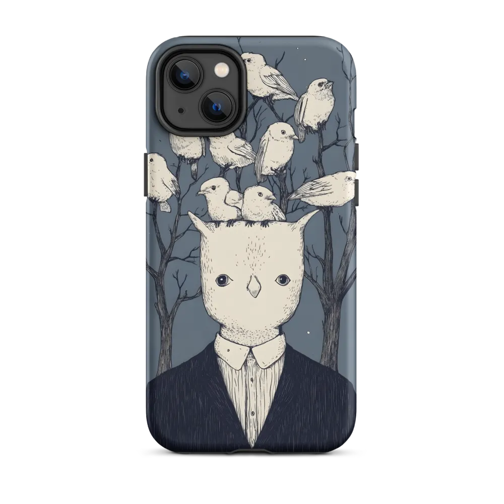 Whispers of the Avian Mind | Phone Case |  14 Plus | Tough Case | Matte