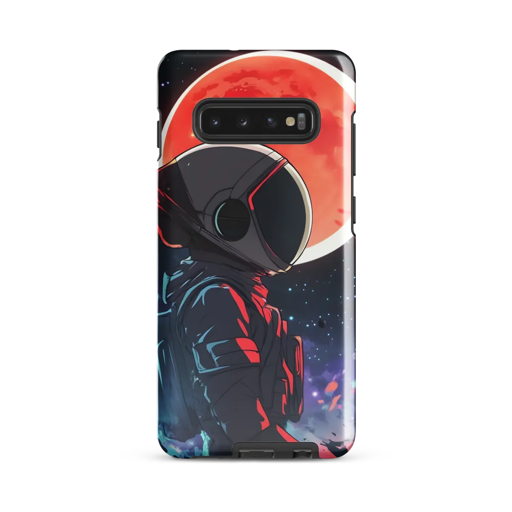 Celestial Voyage: The Dream of an Astronaut | Phone Case |  S10 Plus | Tough Case | Glossy