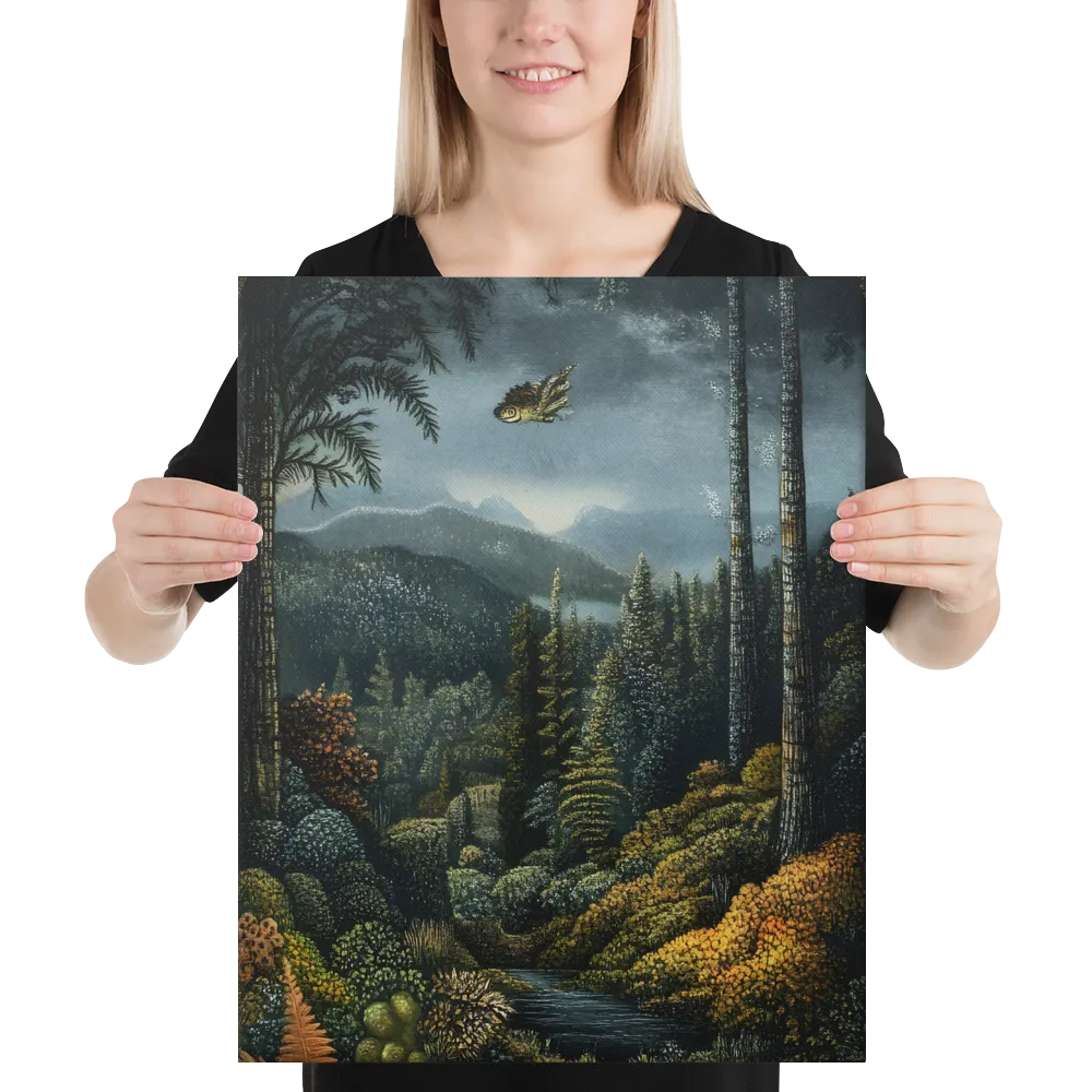 Whispers of the Enchanted Forest | Canvas | 16″×20″