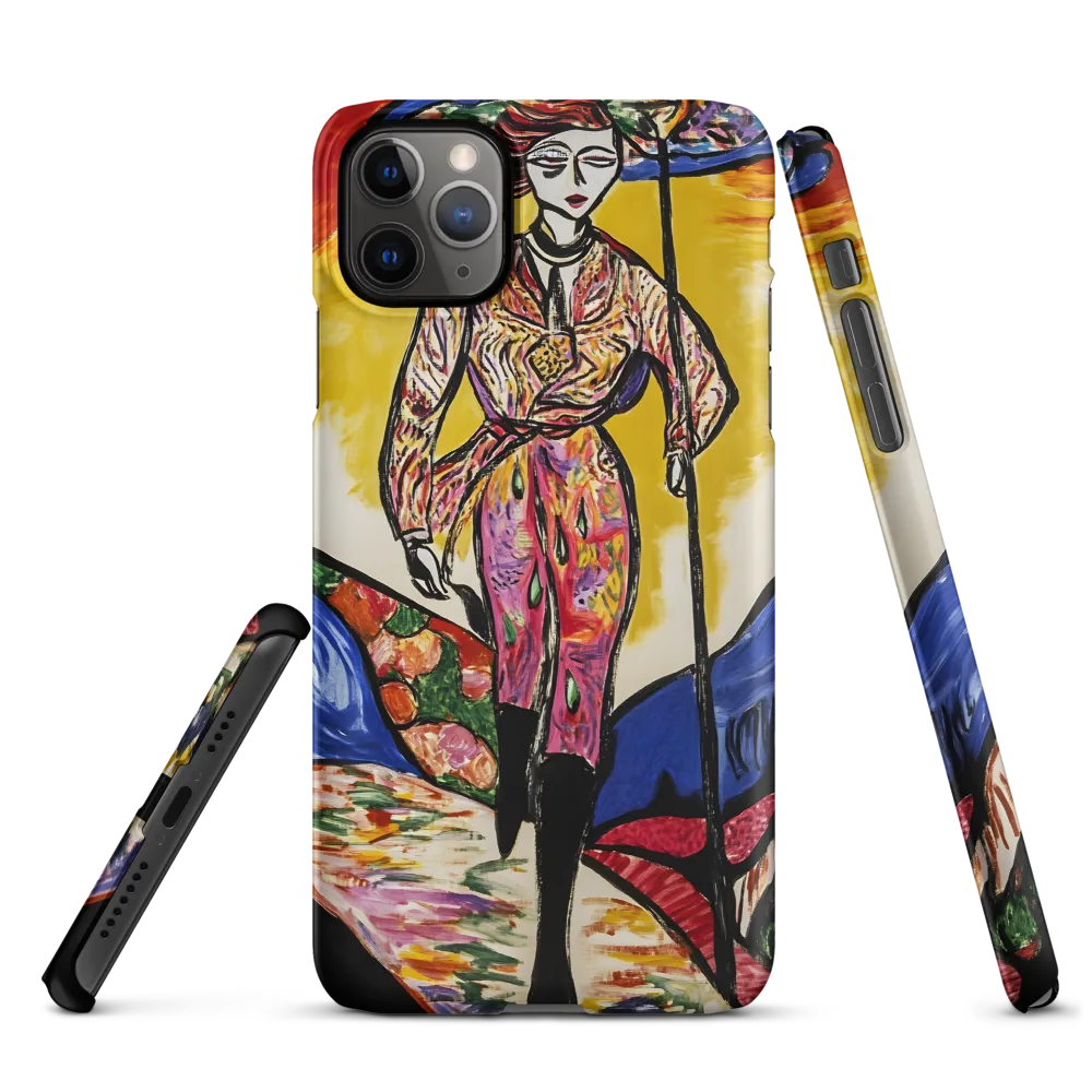 Walking Through Vibrant Landscapes