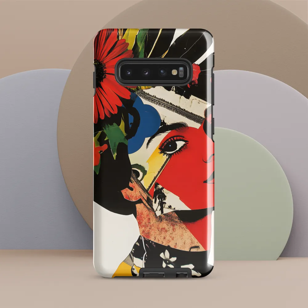 Vibrant Portrait of Femininity | Phone Case |  S10 Plus | Tough Case | Glossy