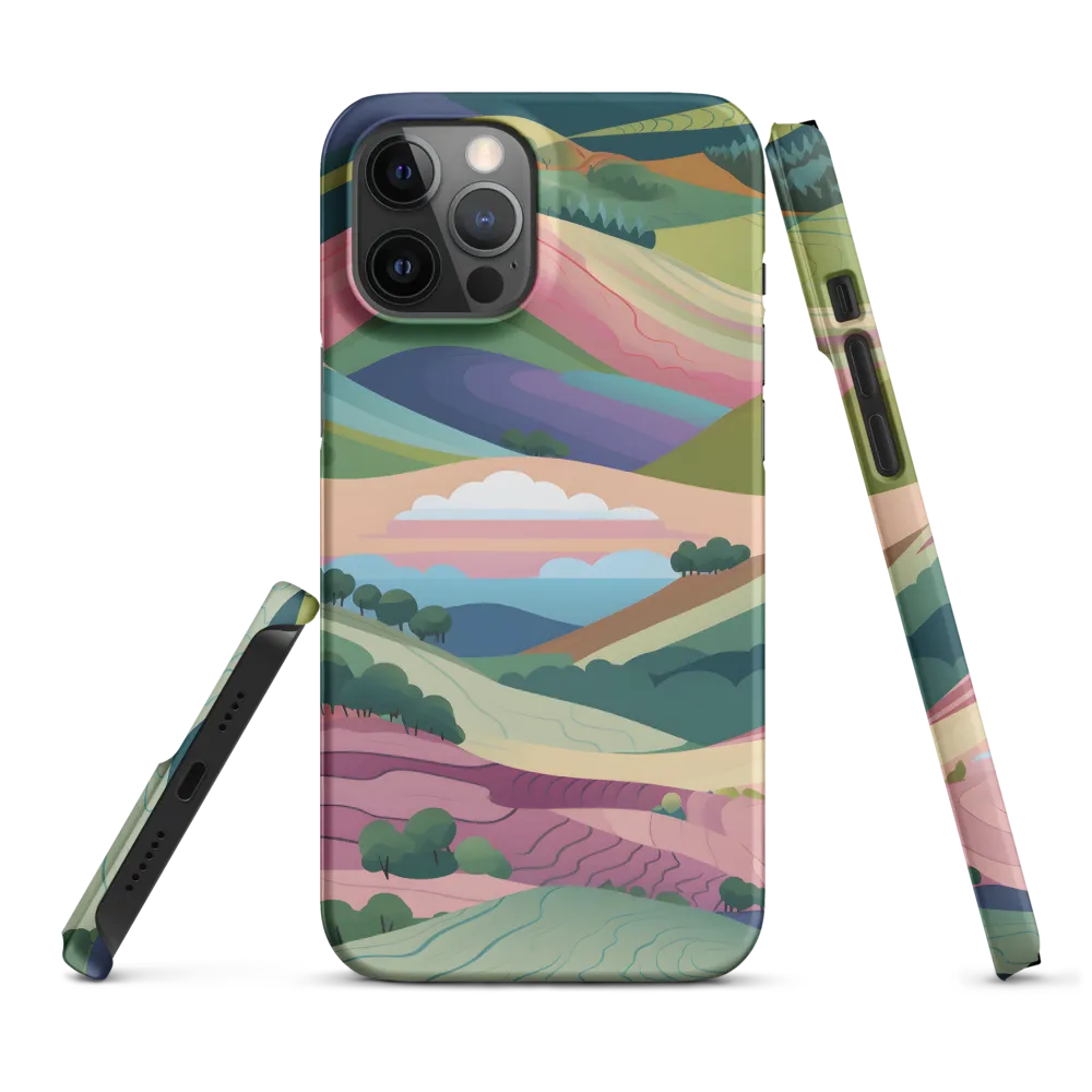 Harmonious Hills | Phone Case |  12 Pro Max | Snap Case | Matte