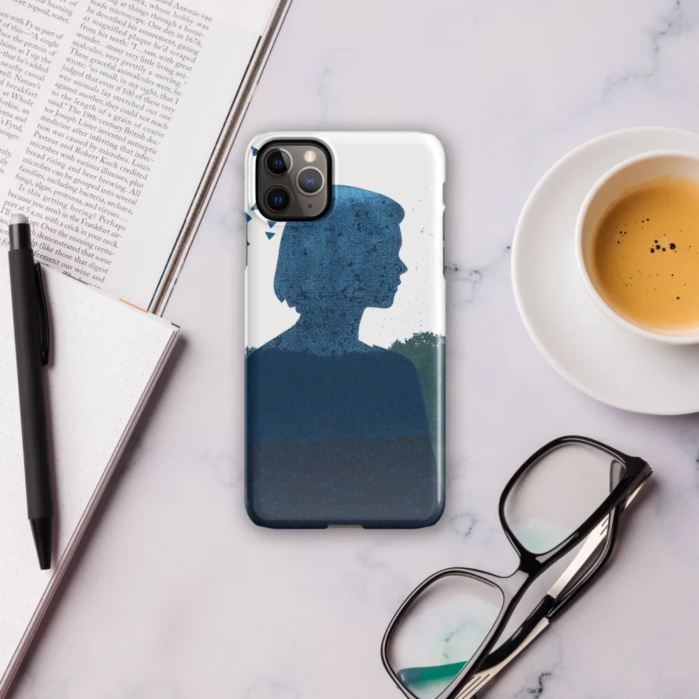 Blue Contemplation | Phone Case |  11 Pro Max | Snap Case | Glossy