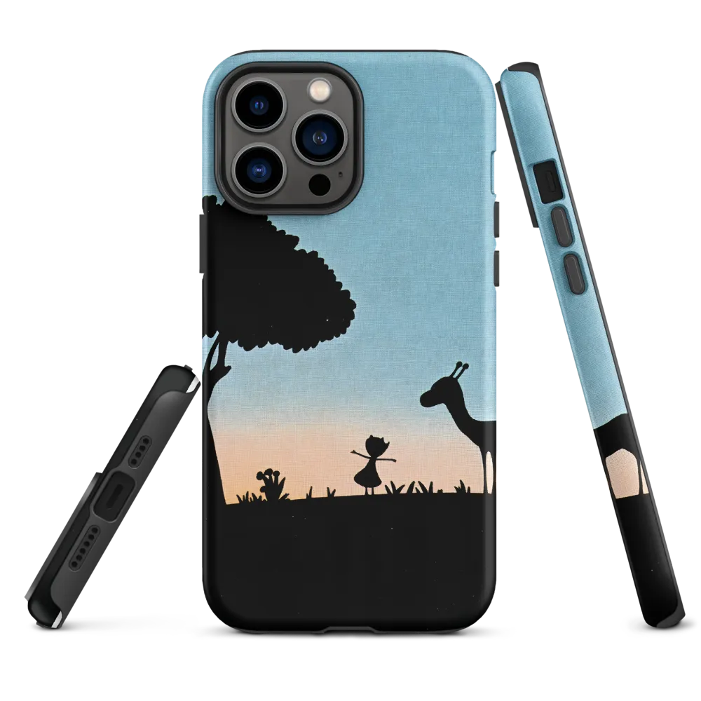Curiosity in the Silhouette | Phone Case |  13 Pro Max | Tough Case | Matte