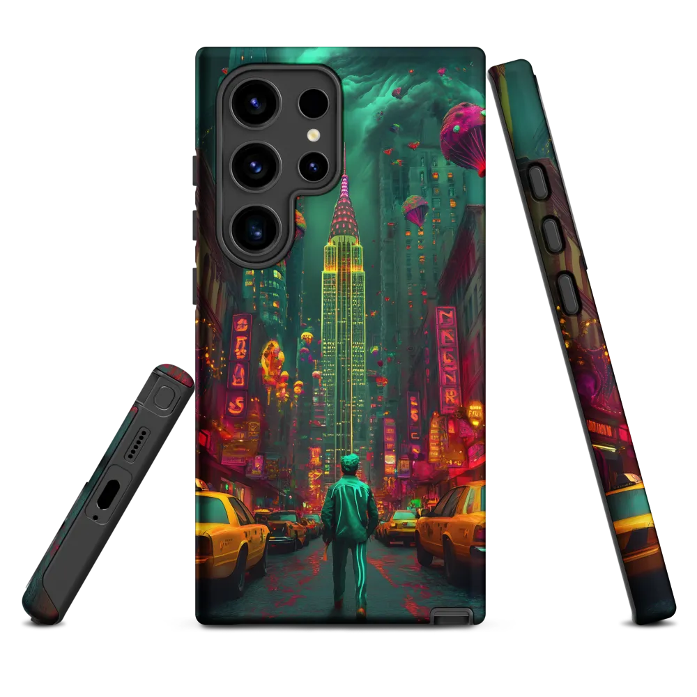 Neon Dreams: A Surreal Urban Journey