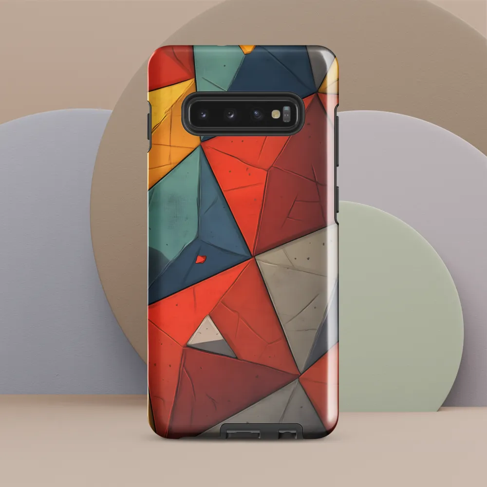 Geometric Harmony | Phone Case |  S10 Plus | Tough Case | Glossy