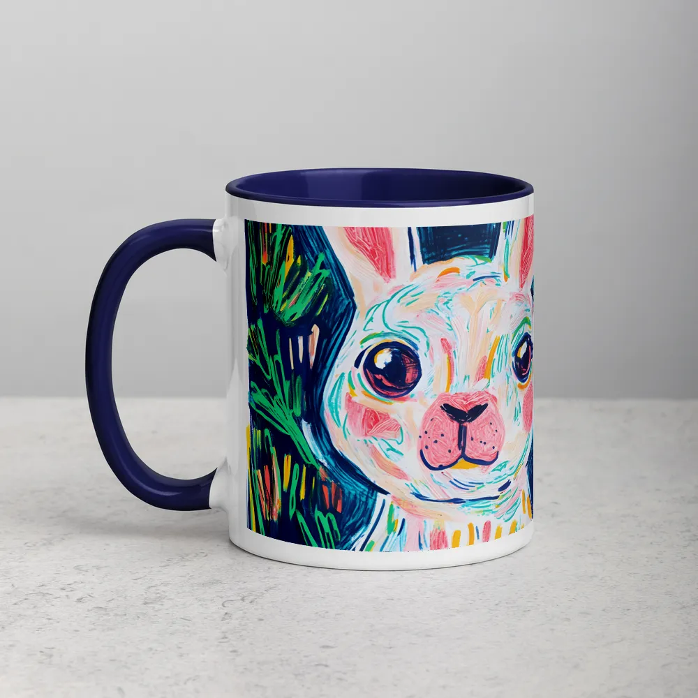Colorful Rabbit Painting | Mug