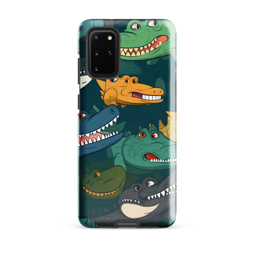 Cheerful Crocodilian Parade