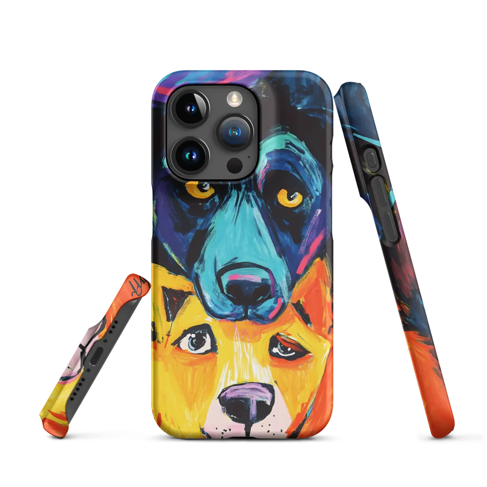 Vibrant Companions: An Expression of Canine Spirit
