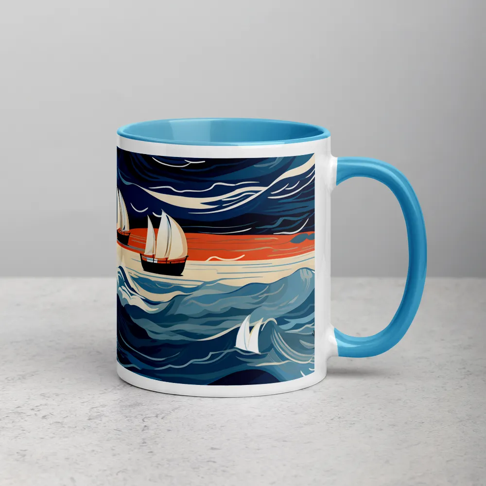 Ocean Whispers: A Voyage at Dusk