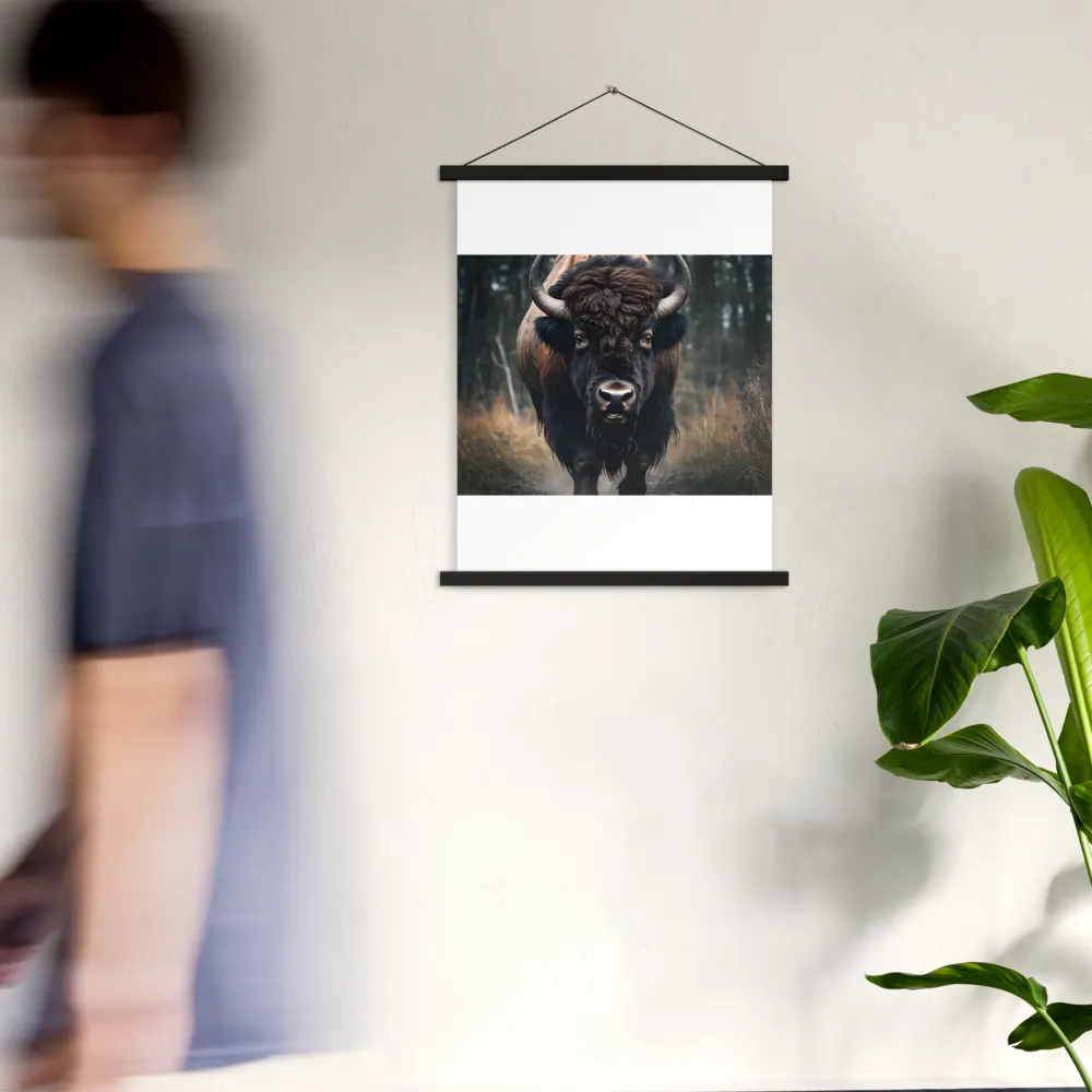 Majesty in the Wilderness | Poster With Black Wood Hanger | 18″×24″