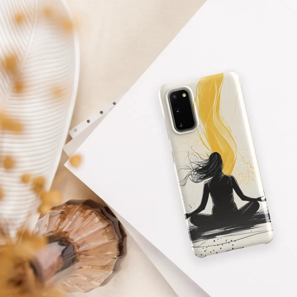 The Essence of Serenity | Phone Case |  S20 | Snap Case | Glossy