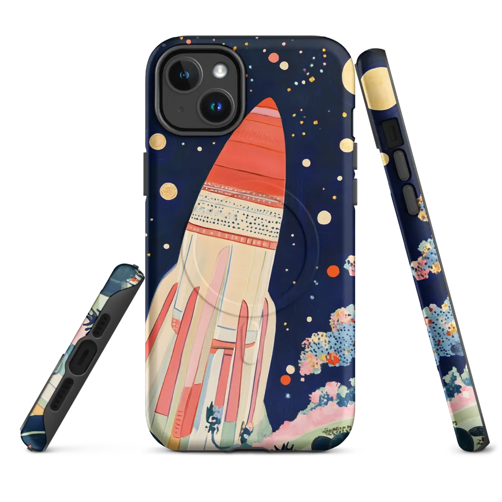 Cosmic Dreams: The Rocket's Journey