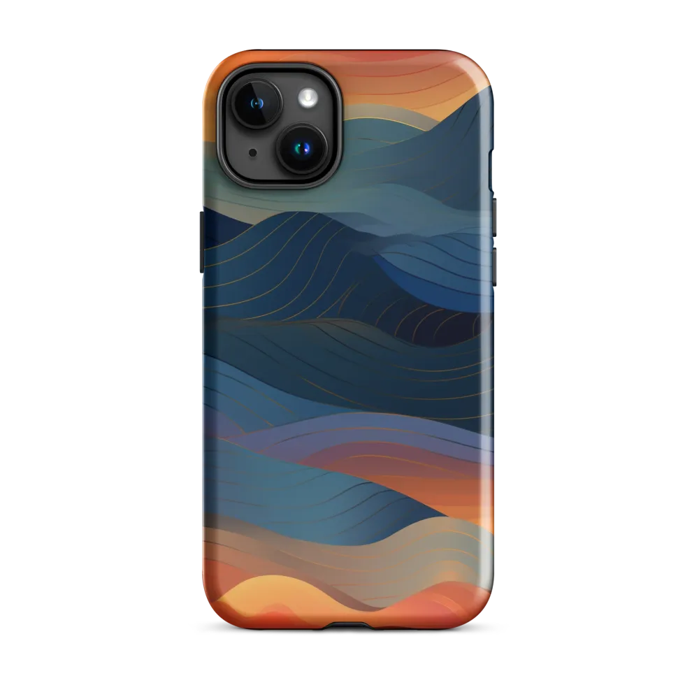 Harmonious Waves at Dusk