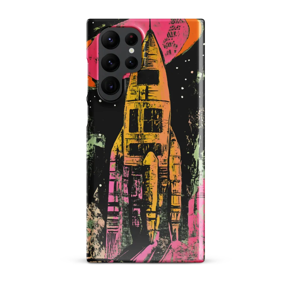 Cosmic Voyage: A Surreal Rocket Adventure