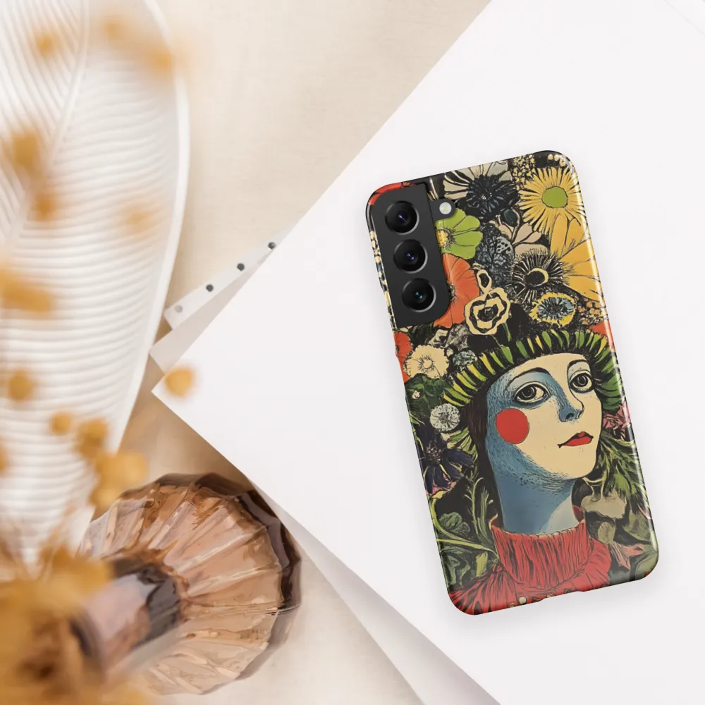 Floral Whimsy: A Portrait of Nature's Embrace
