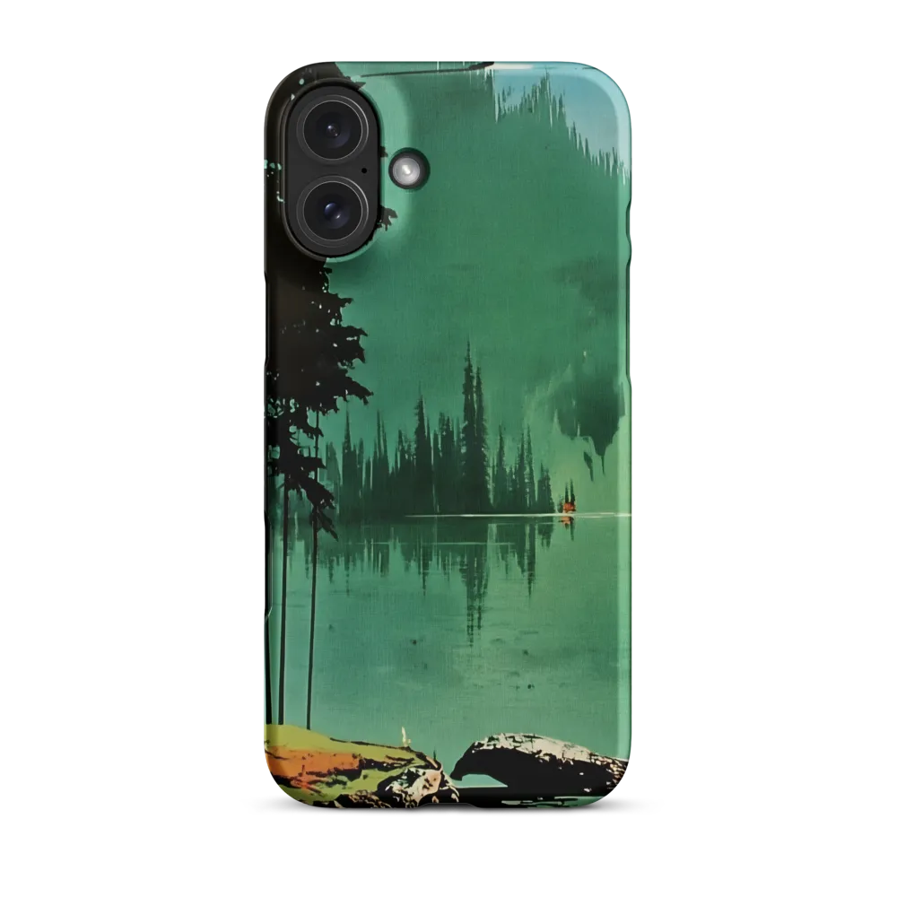 Serenity Reflected: A Tranquil Lake Scene