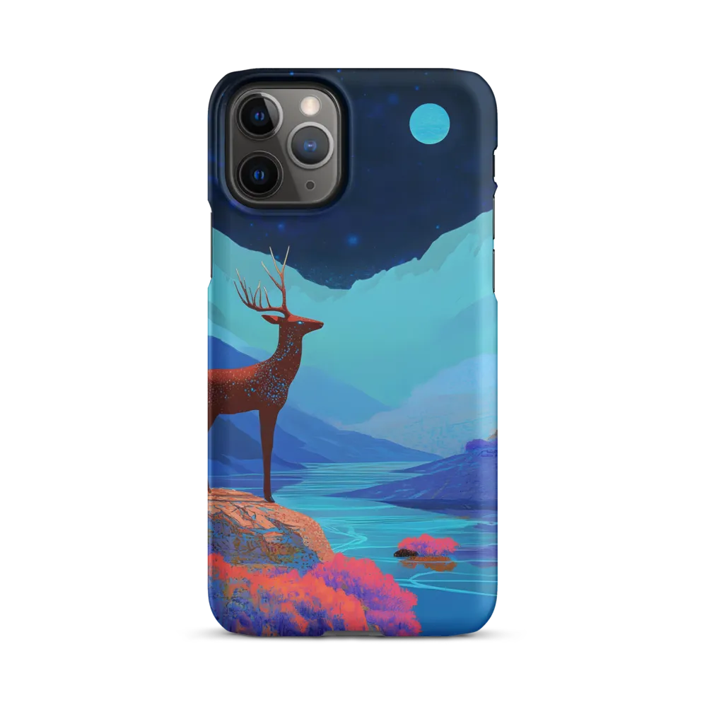 Cosmic Serenity: The Starlit Stag
