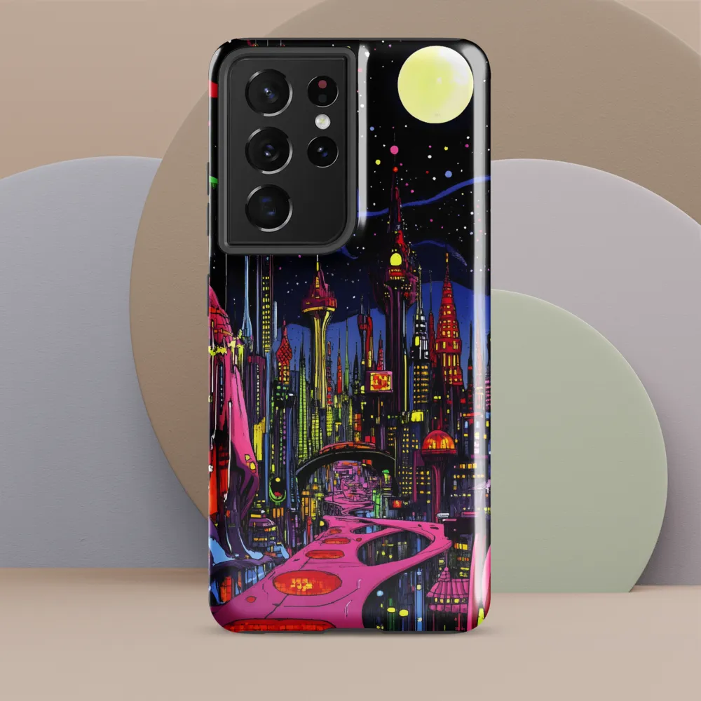 Neon Dreams of a Futuristic City