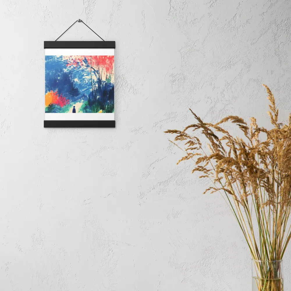 Whispers of Tranquility | Poster With Black Wood Hanger | 8″×10″