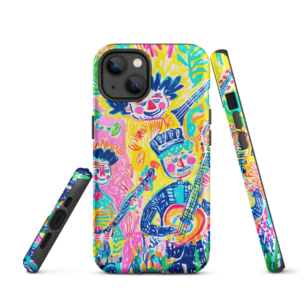 Joyful Duet: A Celebration of Music | Phone Case |  13 | Tough Case | Matte